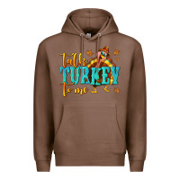 Chestnut Talk Turkey To Me Premium Hoodie - texasbilliewilder