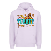 Lilac Talk Turkey To Me Premium Hoodie - texasbilliewilder
