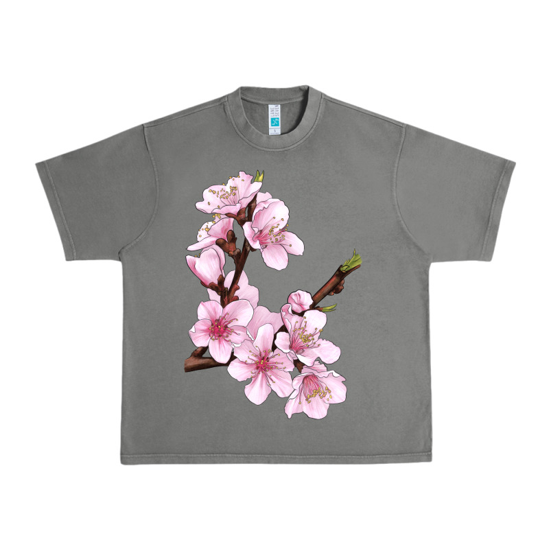 Peach Blossom Urban Heavy Tee by LillyAllenDesigns | Teevron