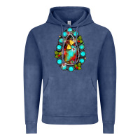 Vintage Denim gemstone christmas Vintage Hoodie - JahusDesignShop