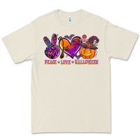 Bone peace love halloween Premium Tee - AdoDesignShop