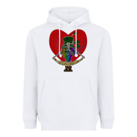 White St Patricks Heavyweight Hoodie - Bettercallsaul