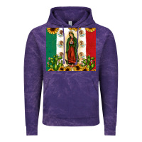 Cloud Purple our lady of guadalupe Vintage Hoodie - JahusDesignShop