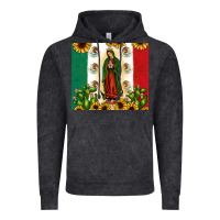 Vintage Black our lady of guadalupe Vintage Hoodie - JahusDesignShop