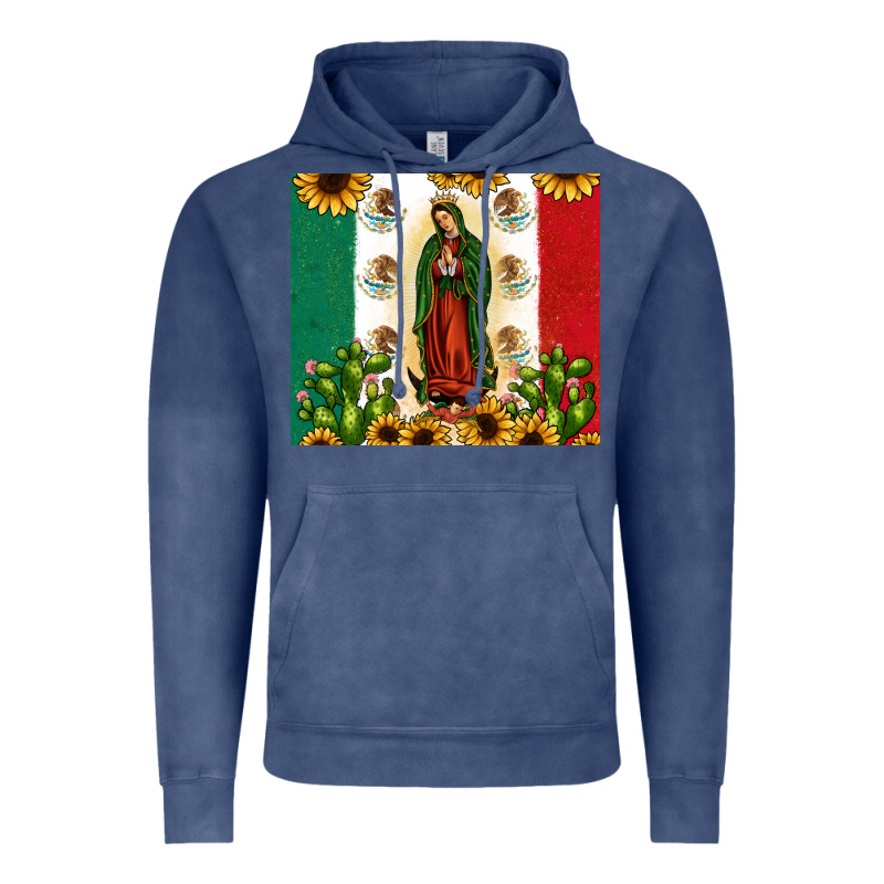 Our Lady Of Guadalupe Vintage Hoodie by JahusDesignShop | Teevron