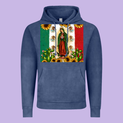 Our Lady Of Guadalupe Vintage Hoodie Designed By Jahusdesignshop