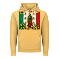 Vintage Mustard our lady of guadalupe Vintage Hoodie - JahusDesignShop