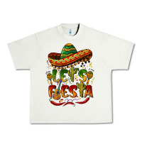 Pistachio let's fiesta mexican hat Urban Heavy Tee - BarkalooDesign