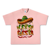 Salmon let's fiesta mexican hat Urban Heavy Tee - BarkalooDesign