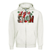 Let It Snow Zipper Hoodie | Teevron