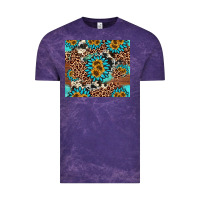 Cloud Purple gemstone sunflower Vintage Tee - AdoDesignShop
