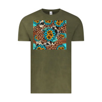 Vintage Olive gemstone sunflower Vintage Tee - AdoDesignShop