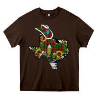 Chocolate Brown christmas texas Heavy Core Tee - RanaPortraitStore