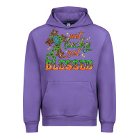 Tulip Not lucky just Blessed with Cross St. Patricks day Urban Hoodie - HowdyJamesFarm