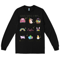 Black christian easter Long Sleeve Tee - MaliasSmallBusiness