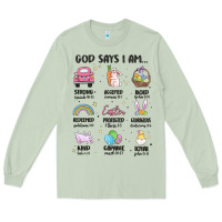 Matcha christian easter Long Sleeve Tee - MaliasSmallBusiness