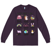 Plum christian easter Long Sleeve Tee - MaliasSmallBusiness