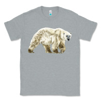 Heather Grey Polar Bear Classic Tee - LillyAllenDesigns