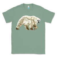 Sage Polar Bear Classic Tee - LillyAllenDesigns