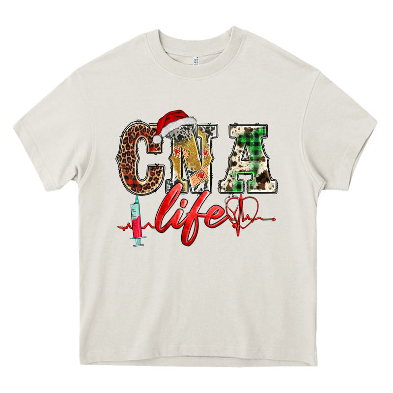 Christmas Certified Nurse  Assistant Life Heavy Core Tee by BarkalooDesign | Teevron