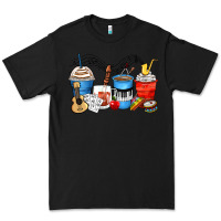 Black music teacher coffee cups Premium Tee - Zillion Design Studio