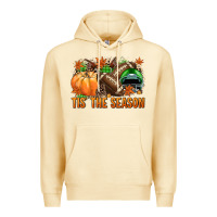 Pina Colada Tis' the season Football green helmet Premium Hoodie - NancyCooperArtShop