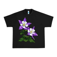 Black rocky mountain columbine Urban Heavy Tee - LillyAllenDesigns