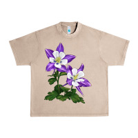 French Oak rocky mountain columbine Urban Heavy Tee - LillyAllenDesigns