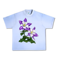 Grape Ice rocky mountain columbine Urban Heavy Tee - LillyAllenDesigns