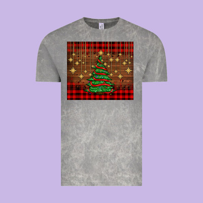 Christmas Trees Vintage Tee Designed By Adodesignshop