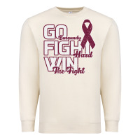 Sandshell Go Burgundy Fifht Hard Win The Fight Premium Sweatshirt - Bettercallsaul