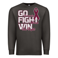 Smoke Go Burgundy Fifht Hard Win The Fight Premium Sweatshirt - Bettercallsaul