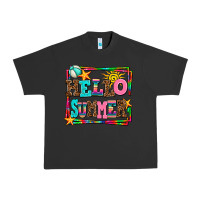 Pigment Black hello summer Urban Heavy Tee - AdoDesignShop