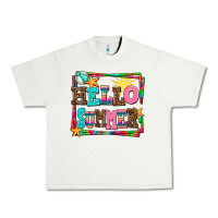 Pistachio hello summer Urban Heavy Tee - AdoDesignShop