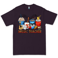 Plum music teacher coffee cups Premium Tee - Zillion Design Studio