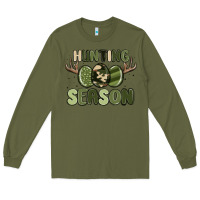 Army Green hunting season Long Sleeve Tee - MaliasSmallBusiness