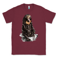 Burgundy Malayan Sun Bear Classic Tee - LillyAllenDesigns