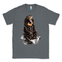 Charcoal Heather Malayan Sun Bear Classic Tee - LillyAllenDesigns