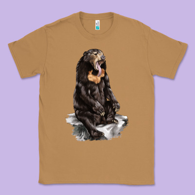 Malayan Sun Bear Classic Tee Designed By Lillyallendesigns