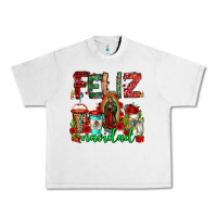 Lunar Rock feliz navidad lady of Guadalupe christmas coffee Urban Heavy Tee - Jasminsmagicworld