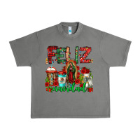 Tornado feliz navidad lady of Guadalupe christmas coffee Urban Heavy Tee - Jasminsmagicworld