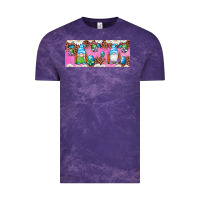 Cloud Purple Western Easter Day Gnomes With Eggs Vintage Tee - Artiststas