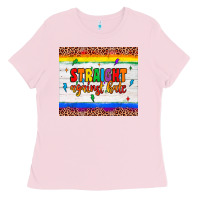 Straight Against Hate Tumbler Ladies Tee | Teevron