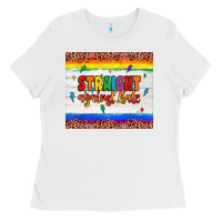 White straight against hate tumbler Ladies Tee - JahusDesignShop