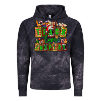 Cloud Black teach love inspire with Christmas and teacher elements Vintage Hoodie - AdoDesignShop