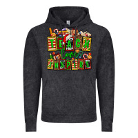 Vintage Black teach love inspire with Christmas and teacher elements Vintage Hoodie - AdoDesignShop