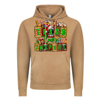 Vintage Camel teach love inspire with Christmas and teacher elements Vintage Hoodie - AdoDesignShop