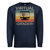 Navy Virtual 4th Grader Premium Sweatshirt - Bettercallsaul