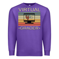 Purple Virtual 4th Grader Premium Sweatshirt - Bettercallsaul