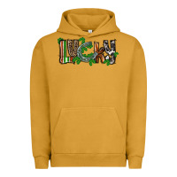 Pigment Peanut Butter Lucky horseshoe St. Patrick's Day Urban Hoodie - CowGirlArtShop